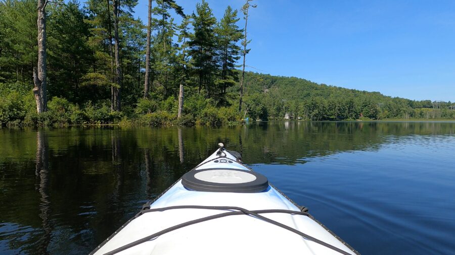 New Hampshire kayaking - French Pond