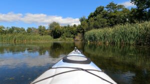 Kayaking on the Waits River